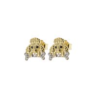 Orecchini Rue des Mille Donna AMICI in Argento ORZ-007 LOB BARB AU - ORZ-007 LOB BARB AU